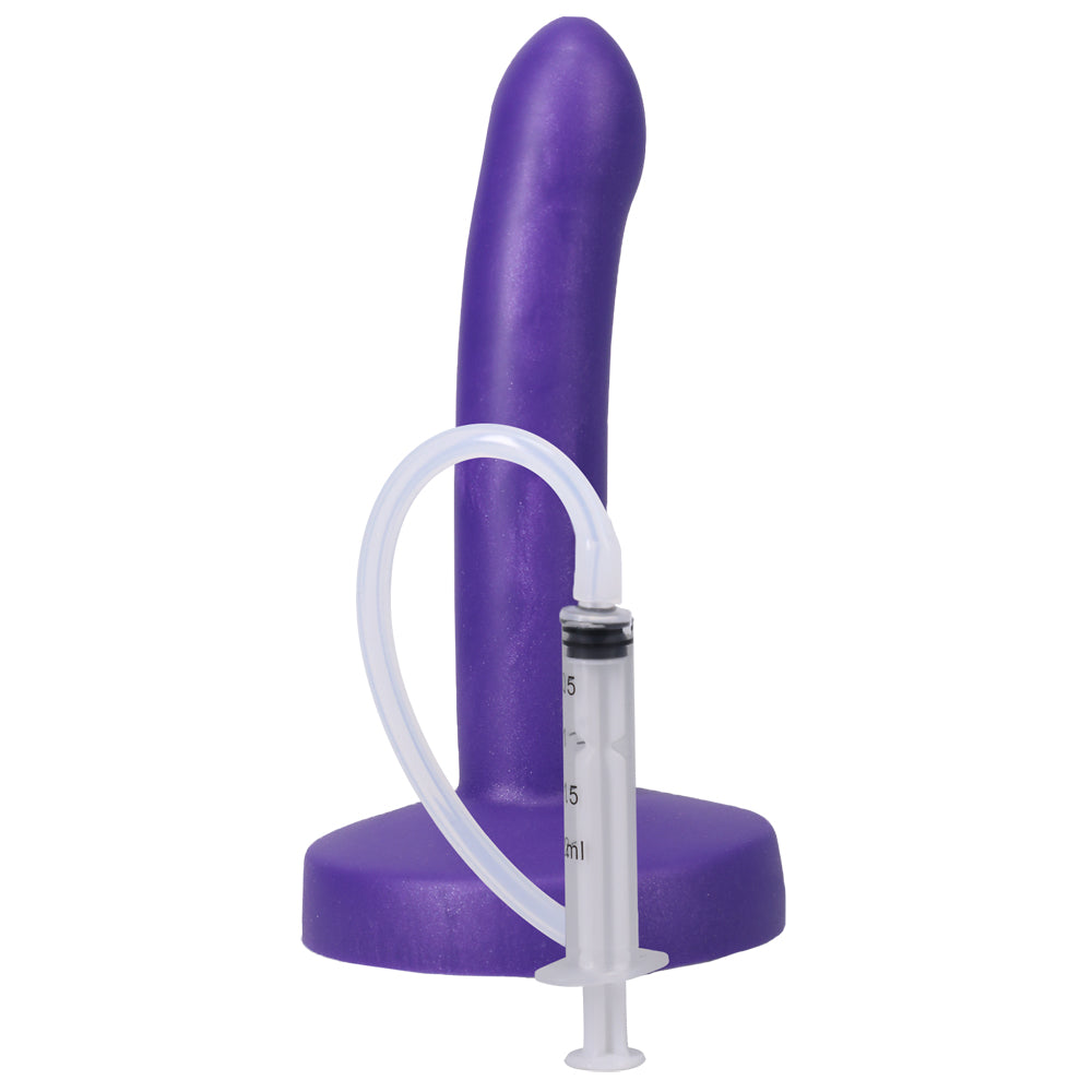 Pop Slim By Tantus Squirting Dildo Indiglow