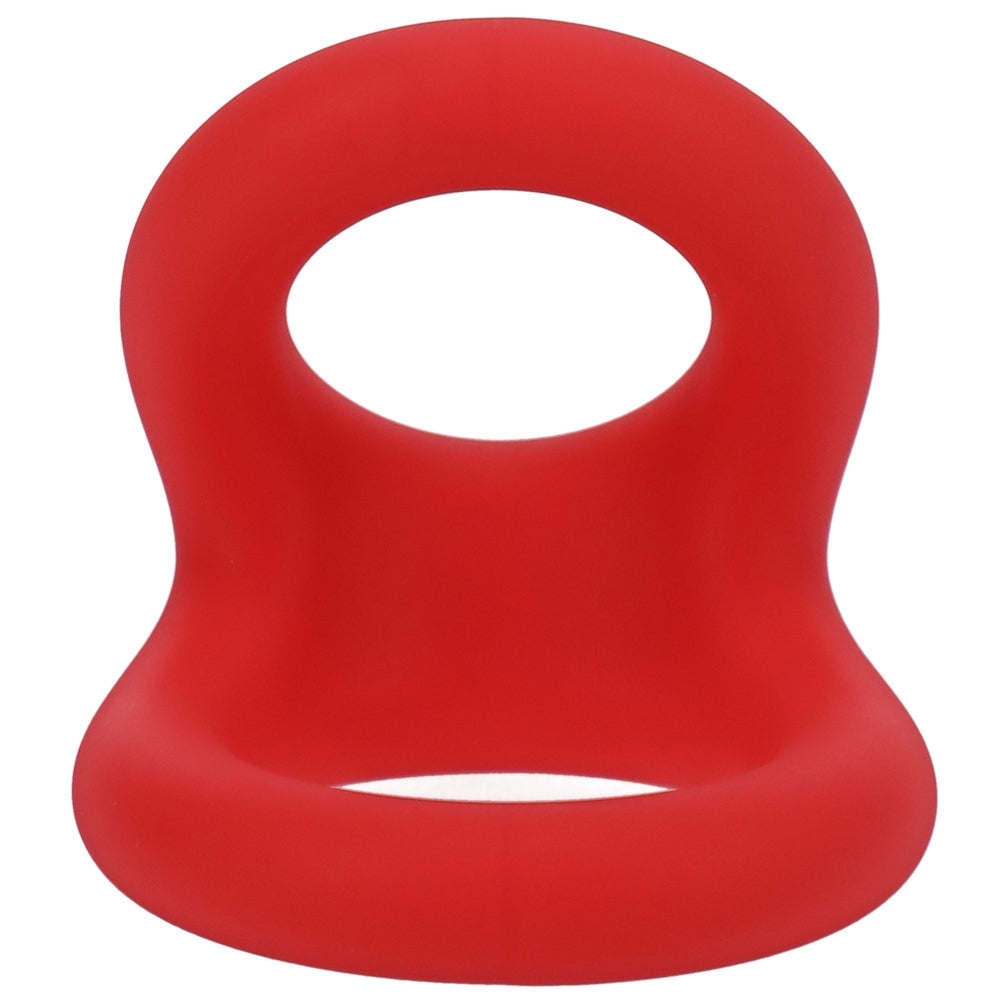 Uplift Crimson Silicone C-Ring - Penis Ring for Men
