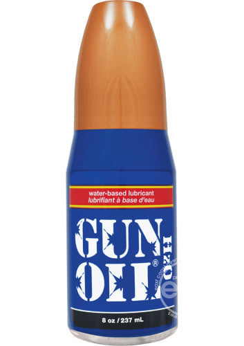 Gun Oil H2O Water-Based Lubricant 8oz - Smooth, Long-Lasting & Powerful