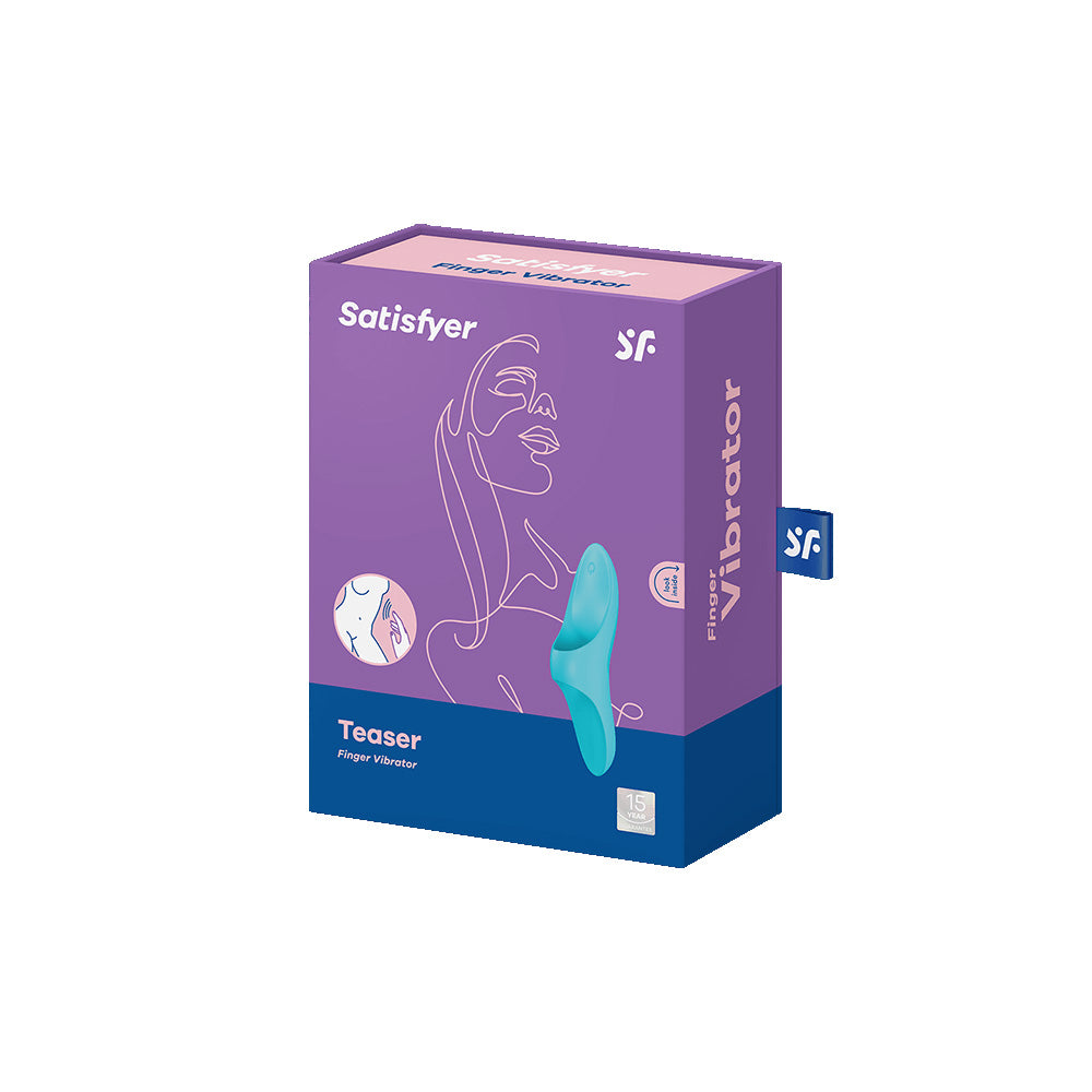 Teaser Light Blue – Compact Rechargeable Vibrator for Targeted Stimulation