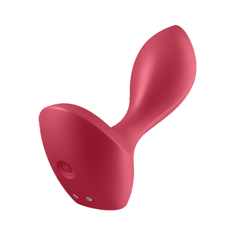 Backdoor Lover Red – Tapered Silicone Anal Plug for Beginner-Friendly Pleasure