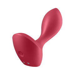 Backdoor Lover Red – Tapered Silicone Anal Plug for Beginner-Friendly Pleasure
