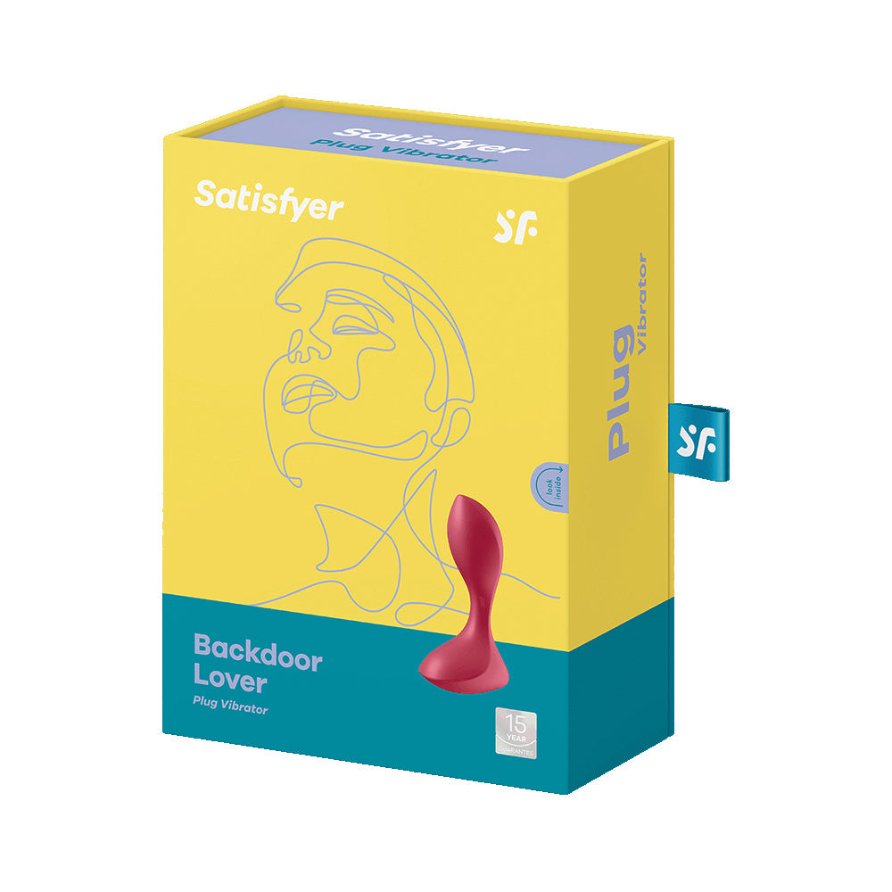 Backdoor Lover Red – Tapered Silicone Anal Plug for Beginner-Friendly Pleasure