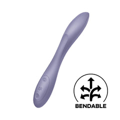 G-Spot Flex 2 Dark Violet – Flexible Curved Vibrator for Targeted G-Spot Stimulation