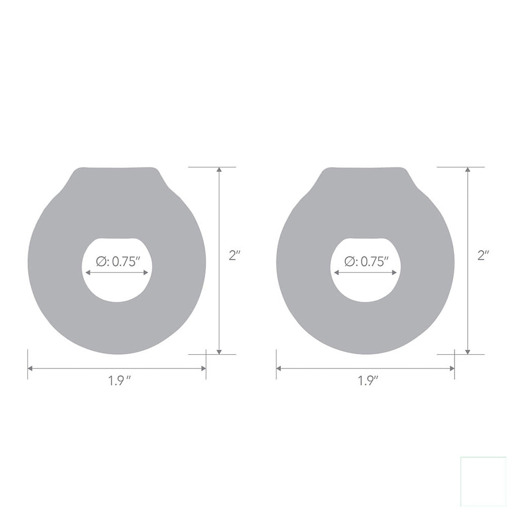 2-Pack Ultra-Stretch Stamina Endurance Rings for Men