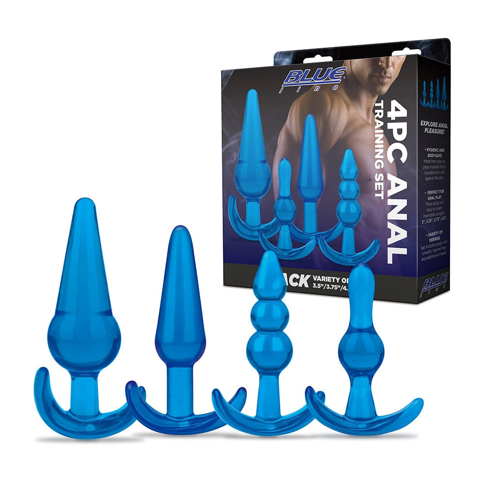 4-Piece Anal Training Kit for Beginners - Progressive Butt Plug Set