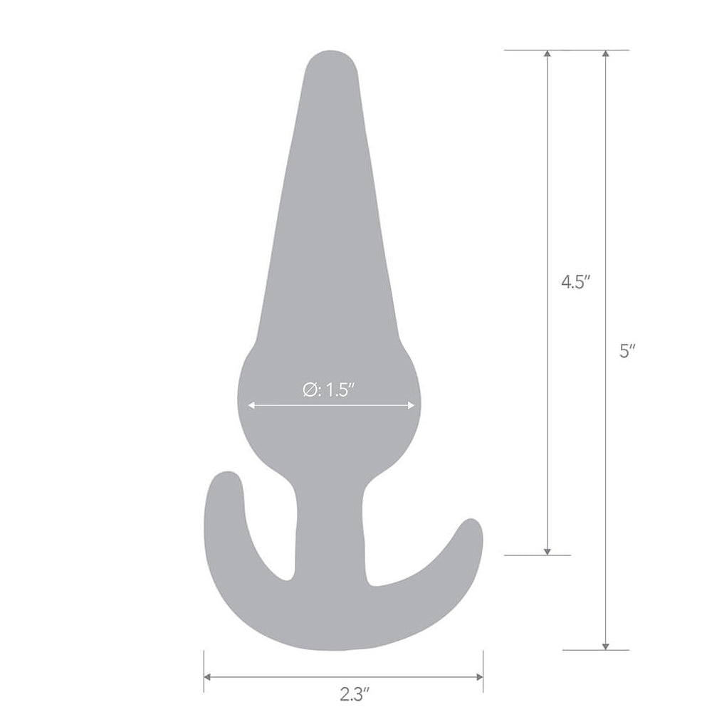 5" Medium Tapered Butt Plug
