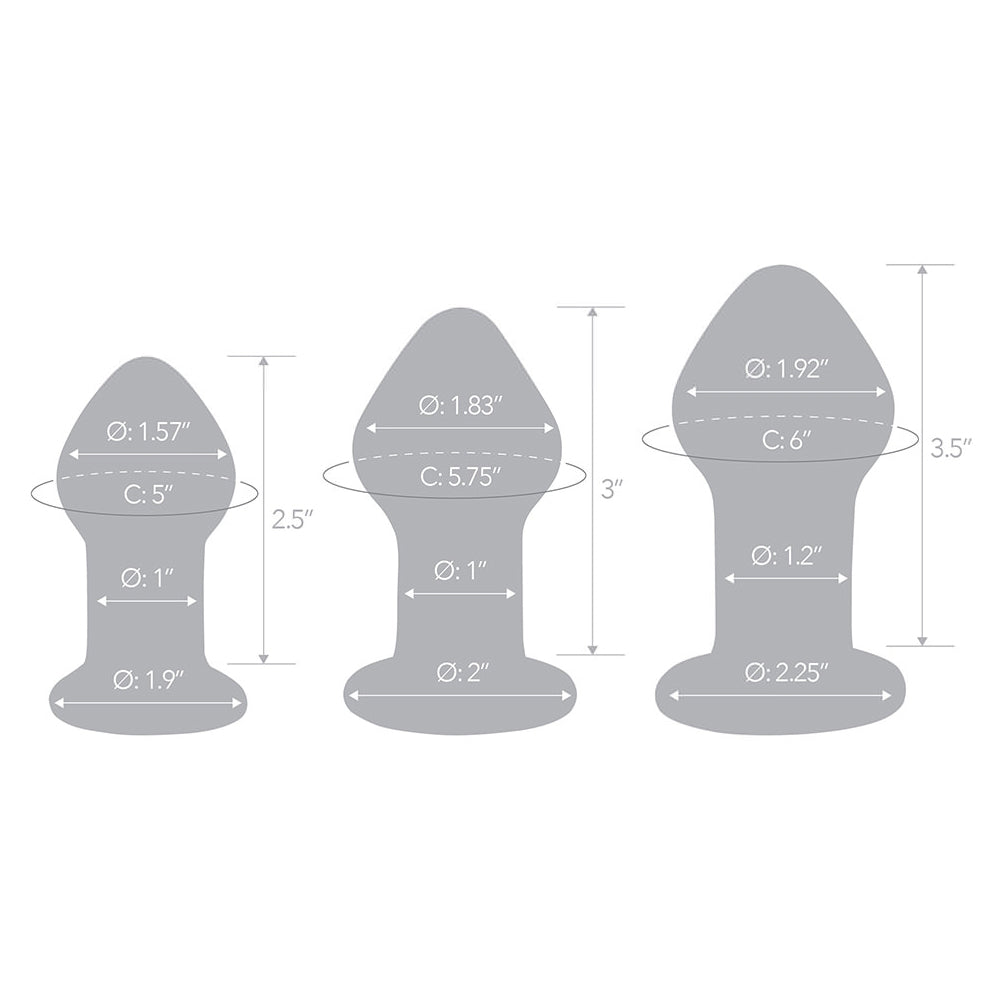 Glas Pleasure Droplets Anal Training Kit