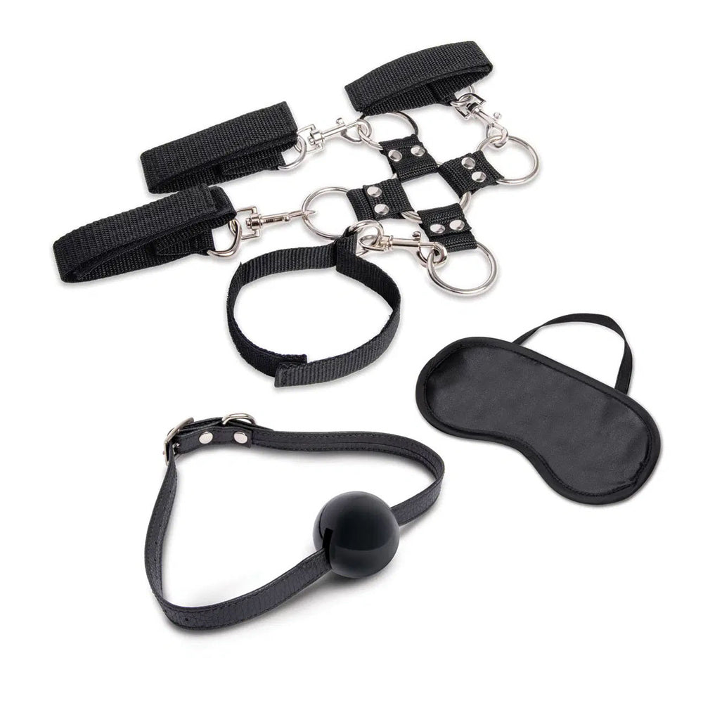 7Pc Hogtie & Ball Gag Kit