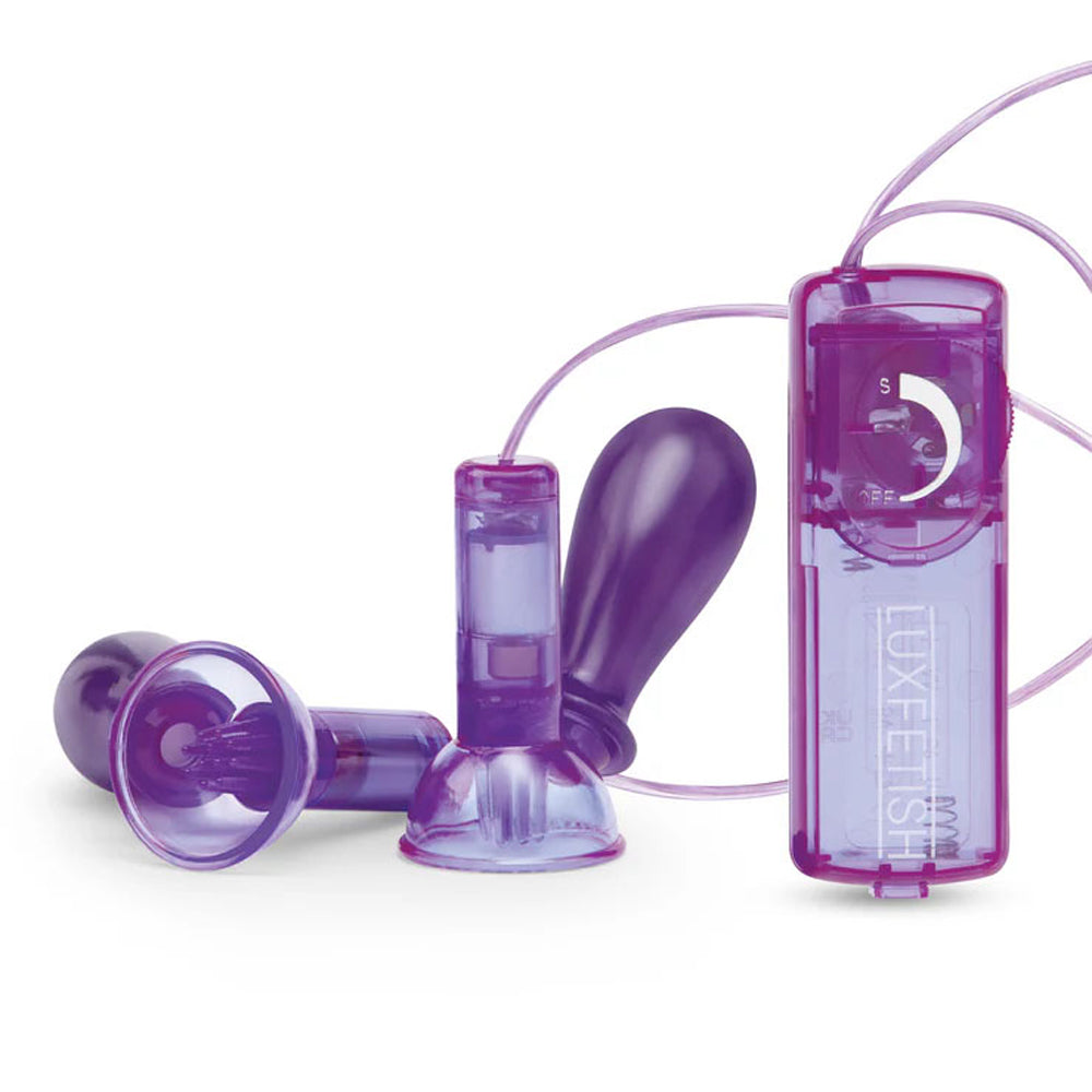 Remote-Controlled Vibrating Nipple Suction Cups
