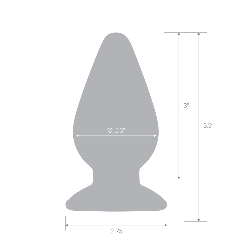 3.5-Inch Butt Plug - Anal Toy for Adults