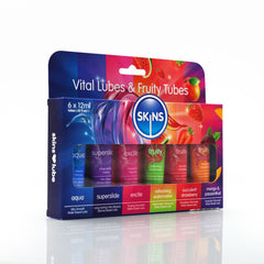 Skins 12ml Sampler Tubes – Vital & Fruity, 6-Pack