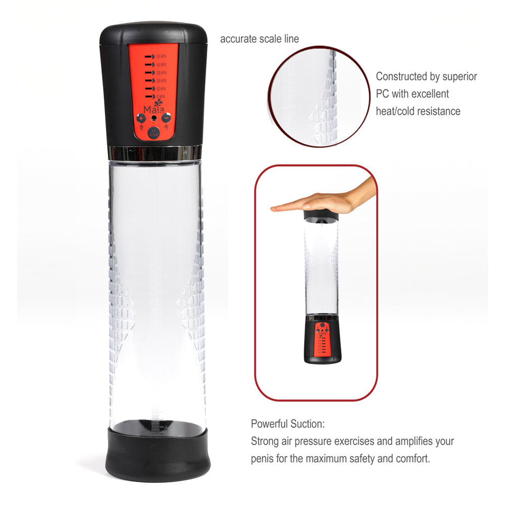 Jackson USB Rechargable Penis Vacuum Pump