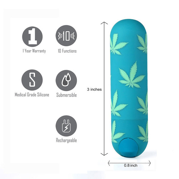 Maia Jessi 420 Green Mini Bullet