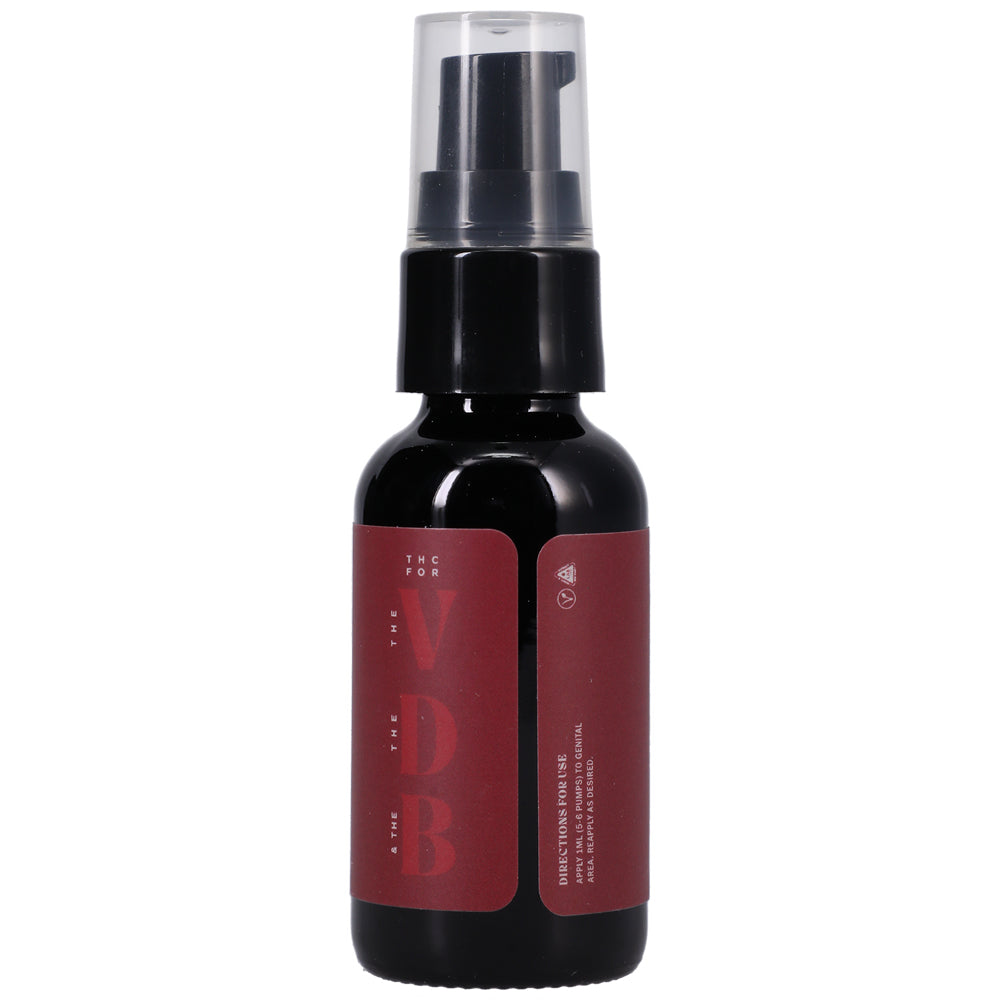 Kush Queen Water-Based Lube 30mg Delta 9 Thc 1 oz.