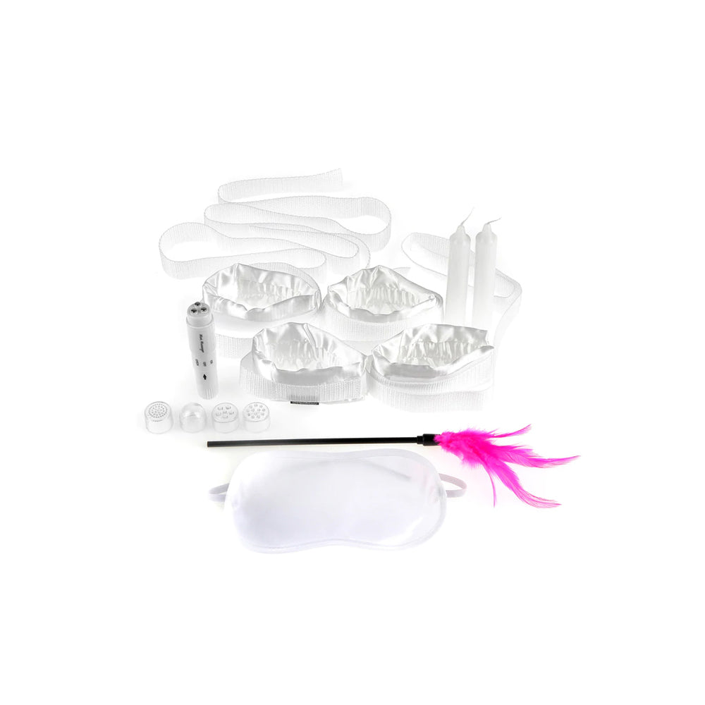 Fetish Fantasy Series Honeymoon Bondage Kit White