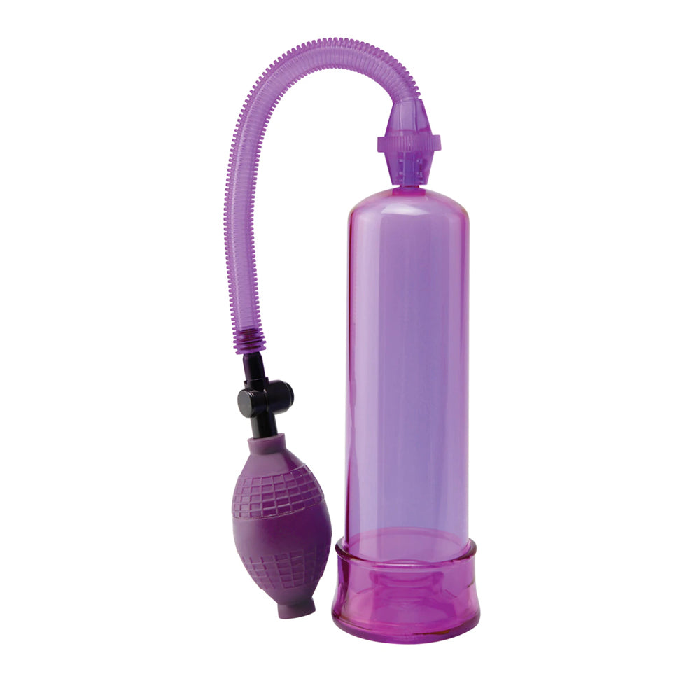 Pump Worx Beginner Power Pump Purple – Starter Penis Pump for Men