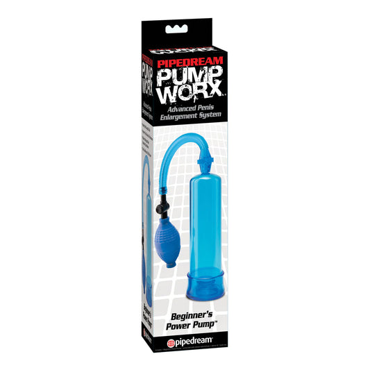 Pump Worx Beginner's Power Pump – Blue Vacuum Pump for Men