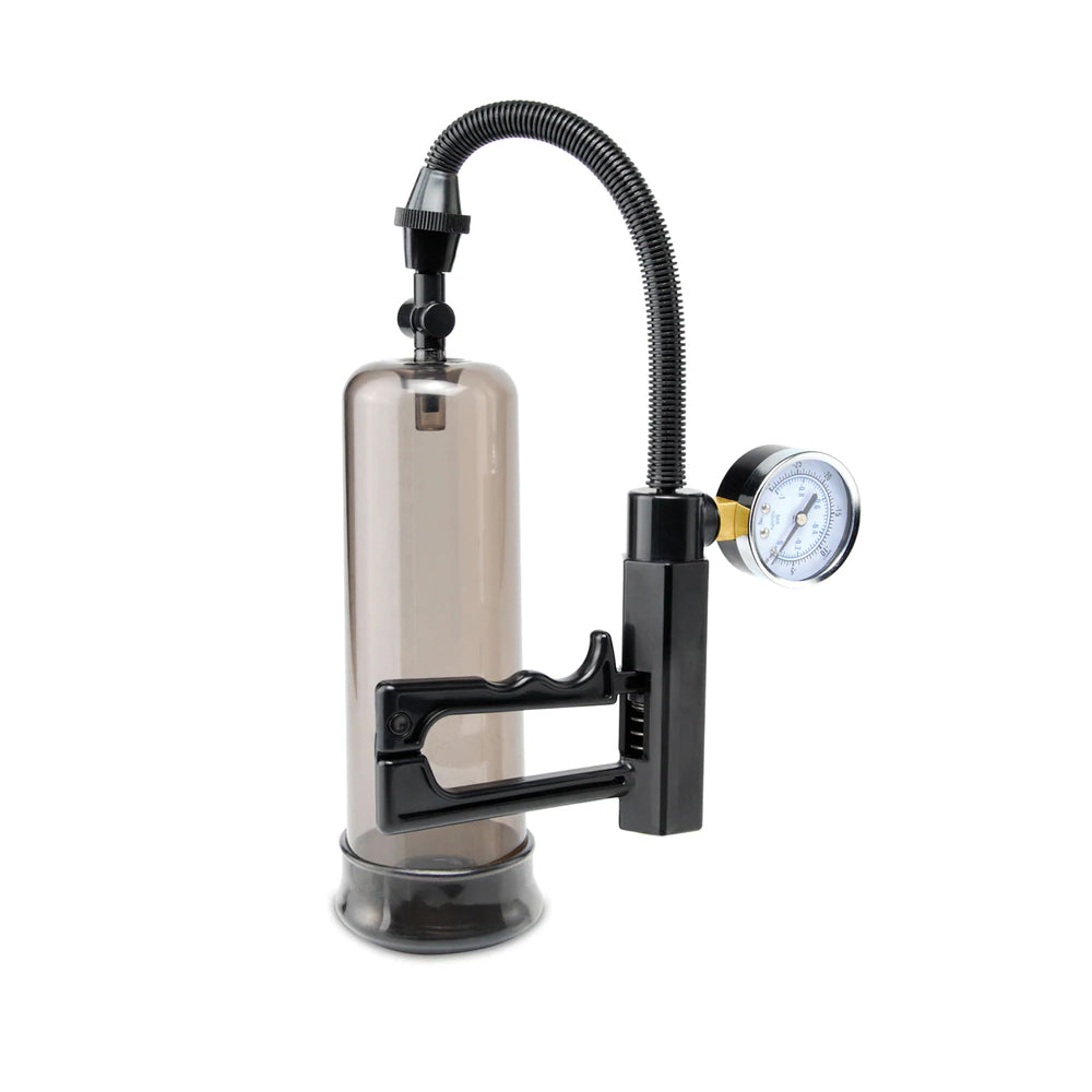 Pump Worx Pistol-Grip Power Pump – Black Hand Pump for Inflation