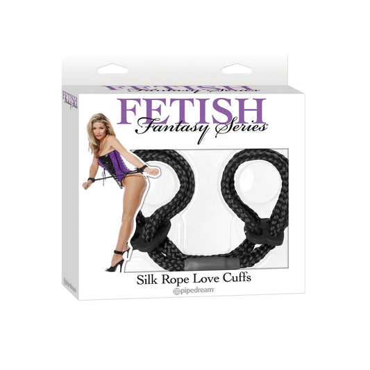 Fetish Fantasy Series Silk Rope Love Cuffs