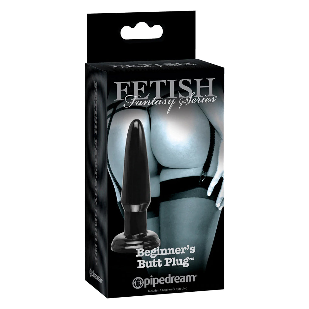 Fetish Fantasy Series Limited Edition Beginner's Butt Plug - Black