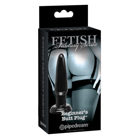 Fetish Fantasy Series Limited Edition Beginner's Butt Plug - Black