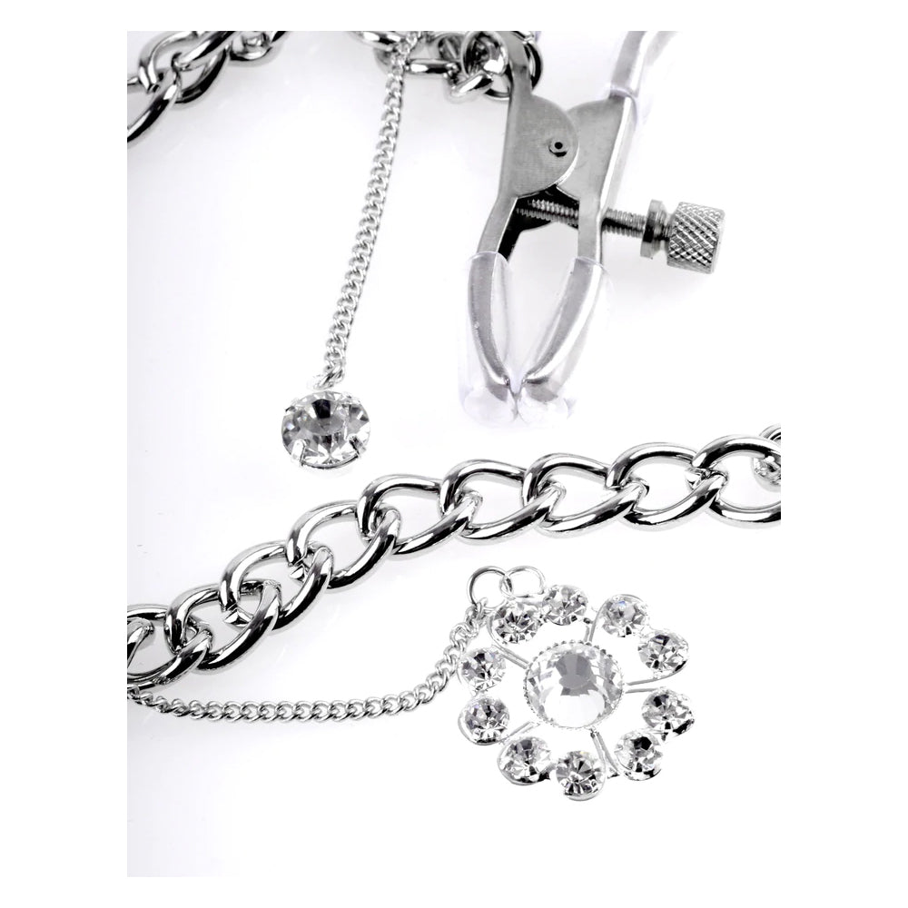 Fetish Fantasy Series Crystal Nipple Clamps