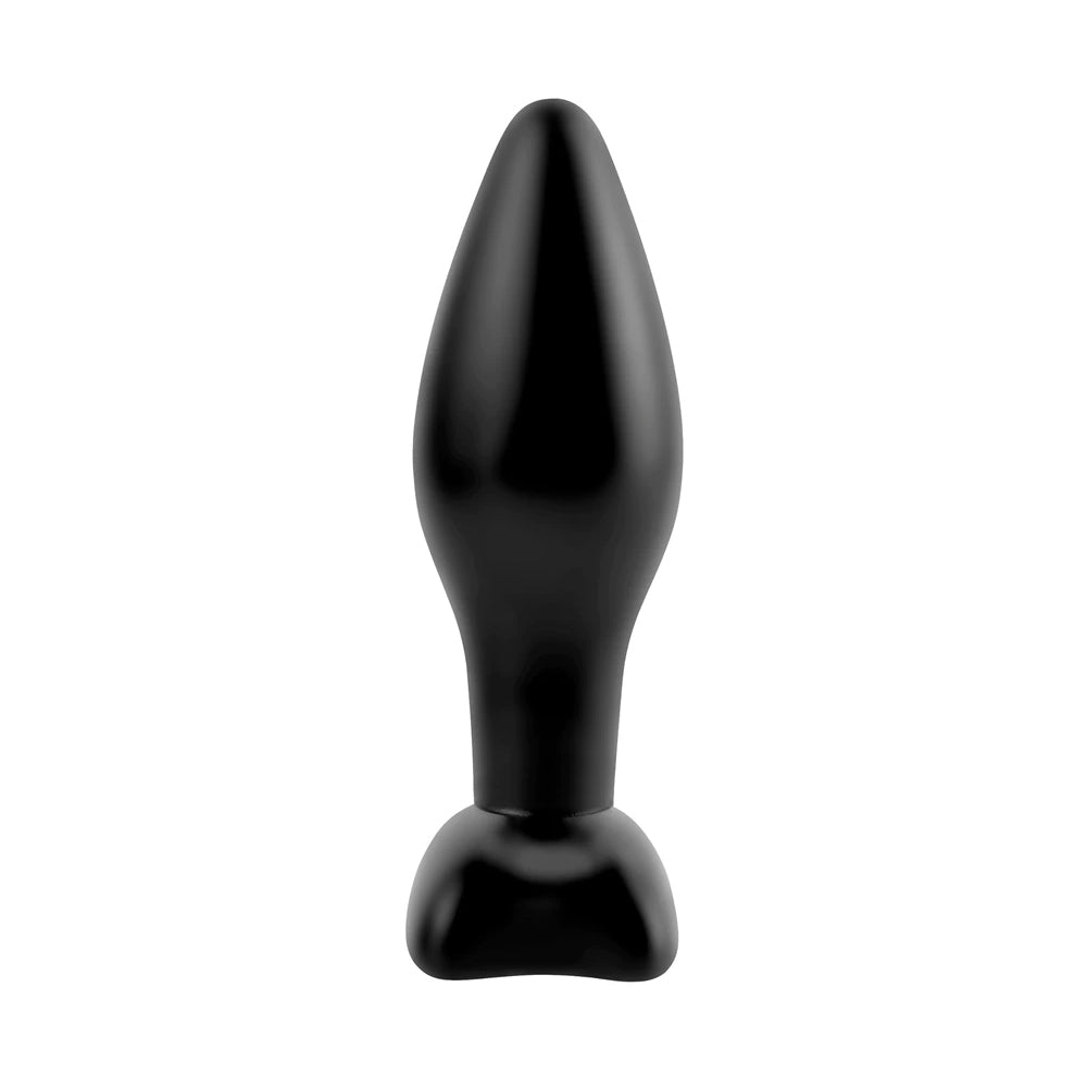 Silicone Anal Plug - Small - Black - Anal Fantasy Collection