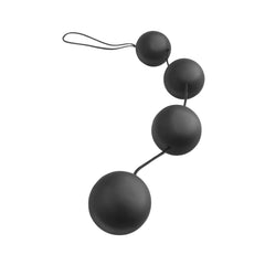 Anal Vibrating Balls – Deluxe Vibro Ball Set, Black | Anal Fantasy Collection