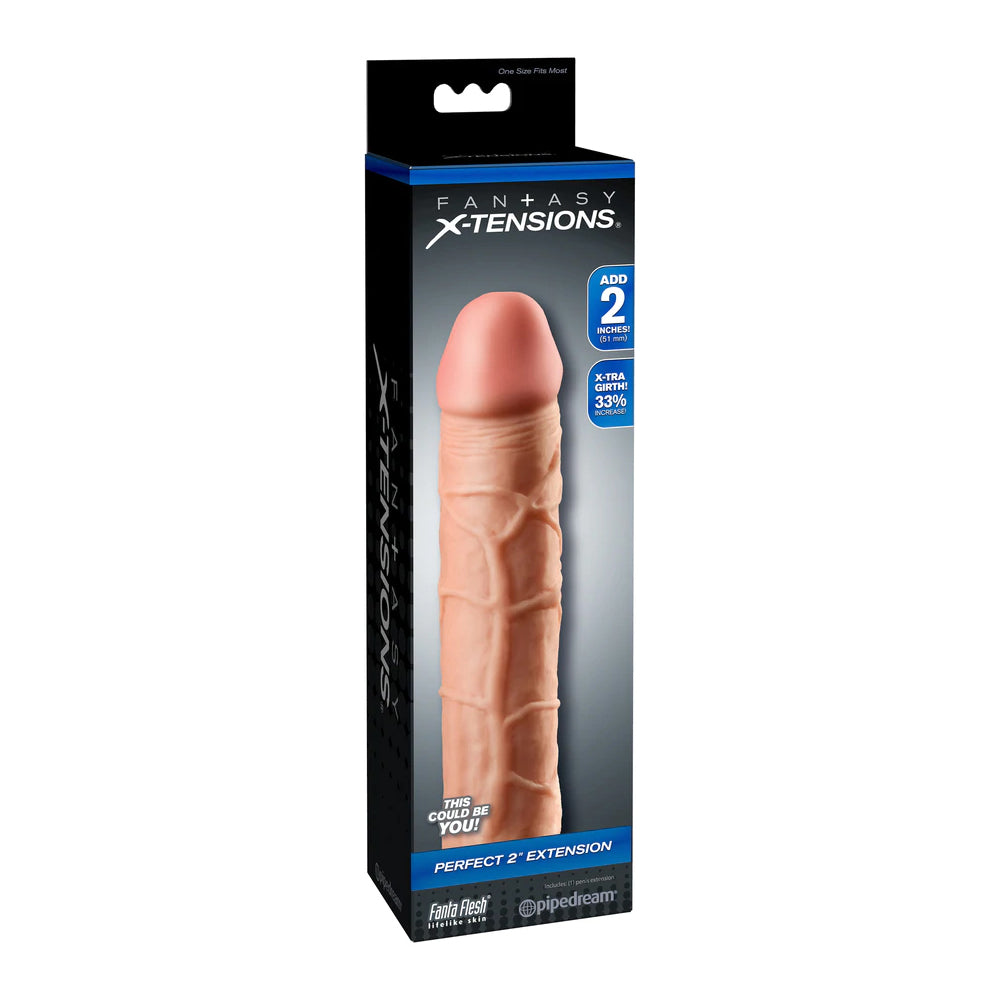 Fantasy X-tensions Perfect 2-Inch Extension Flesh