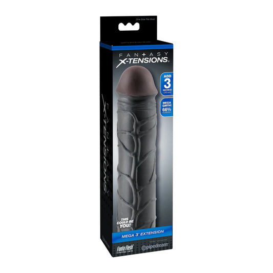 Fantasy X-tensions Mega 3-Inch Extension Black