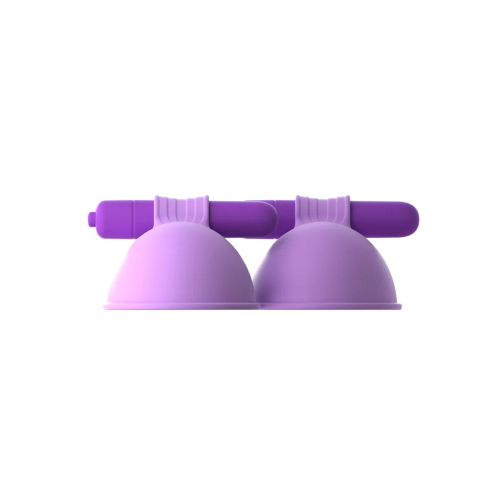 Fantasy for Her Vibrating Breast Suction Toy – Purple