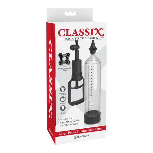 Classix Large Penis Pump for Men – Male Enhancement Vacuum Pump for Penis Enlargement