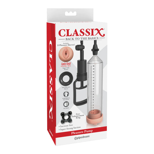 Classix Pleasure Pump – Male Penis Vacuum Pump for Enhanced Erections