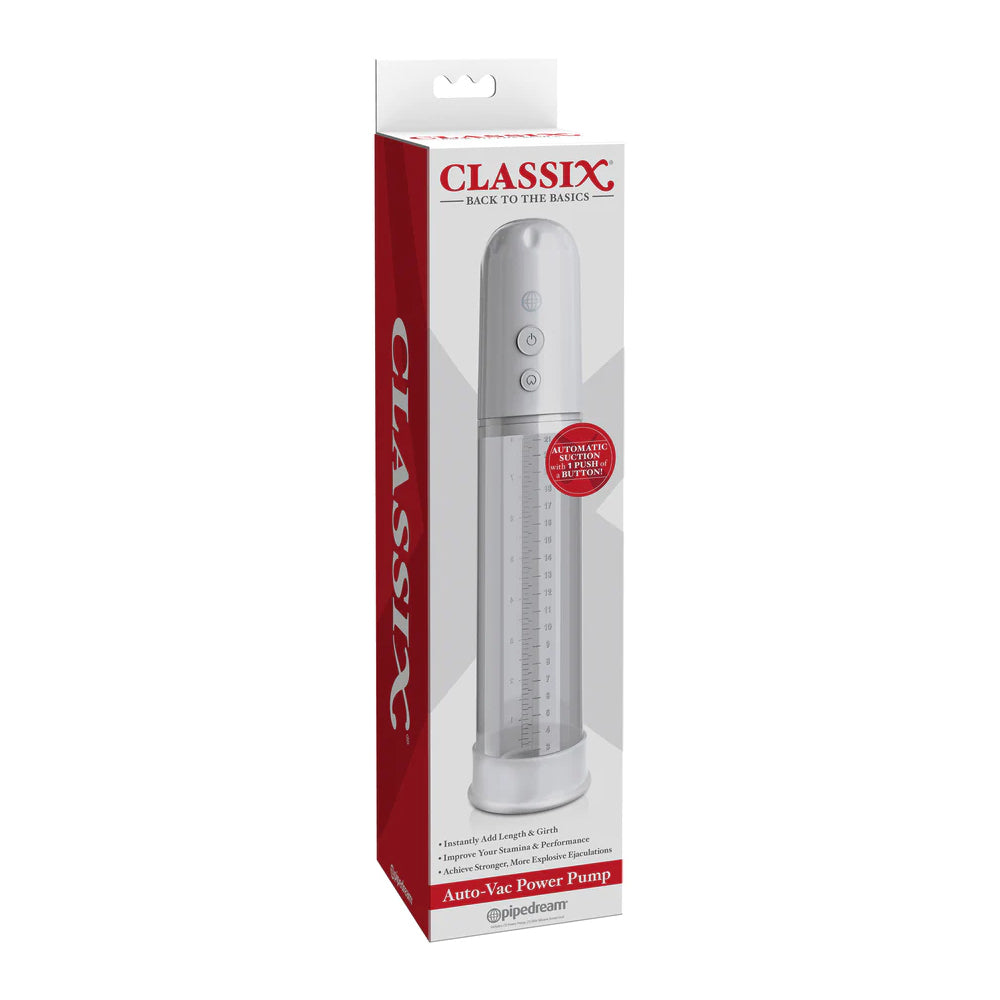 Classix Auto-Vac Power Pump White – Automotive Vacuum Pump for Cars