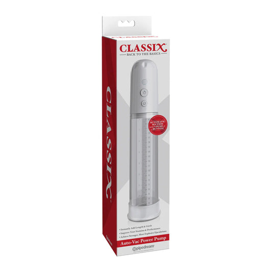 Classix Auto-Vac Power Pump White – Automotive Vacuum Pump for Cars