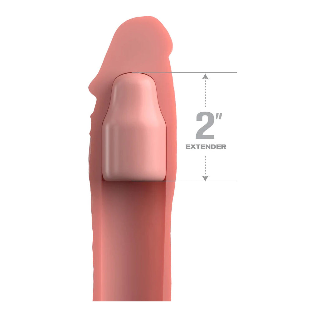 Fantasy X-Tensions Elite 8'' Sleeve With 2'' Plug Light