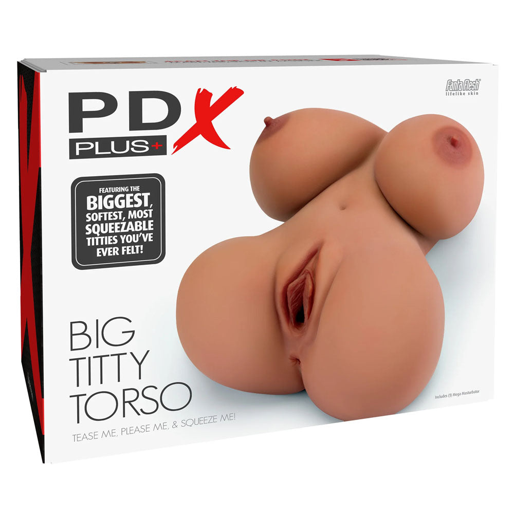 Pdx Plus Big Titty Torso Tan