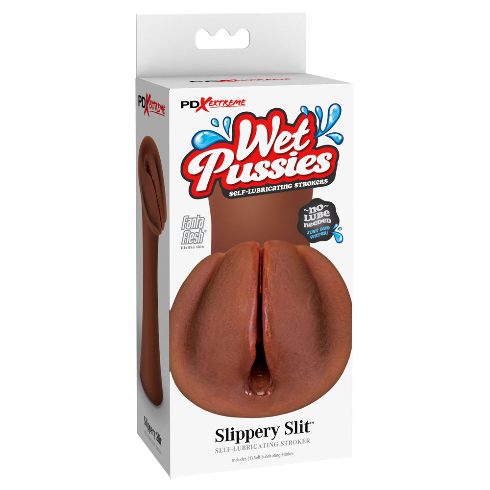 Pdx Extreme Wet Pussies Slippery Slit Brown