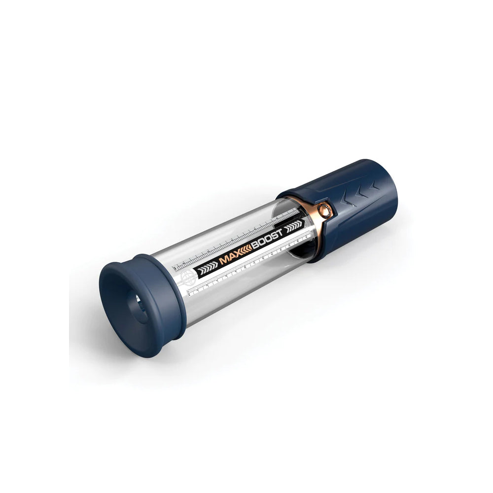 Pump Worx Max Boost Blue Penis Pump