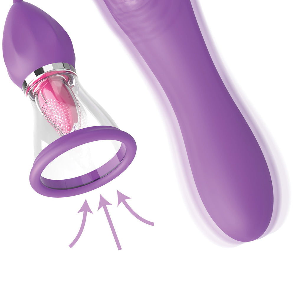 Fantasy for Her Ultimate Pleasure Max Purple Vibrator