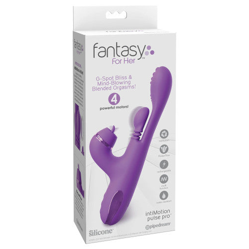 Fantasy For Her Intimotion Pulse Pro – Rechargeable Clitoral & G-Spot Vibrator