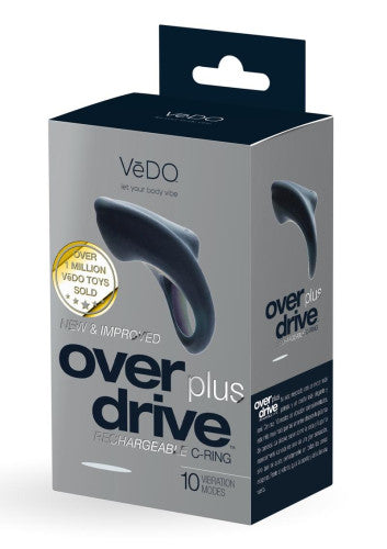 VeDO Overdrive Plus Rechargeable Vibrating Silicone Cock Ring