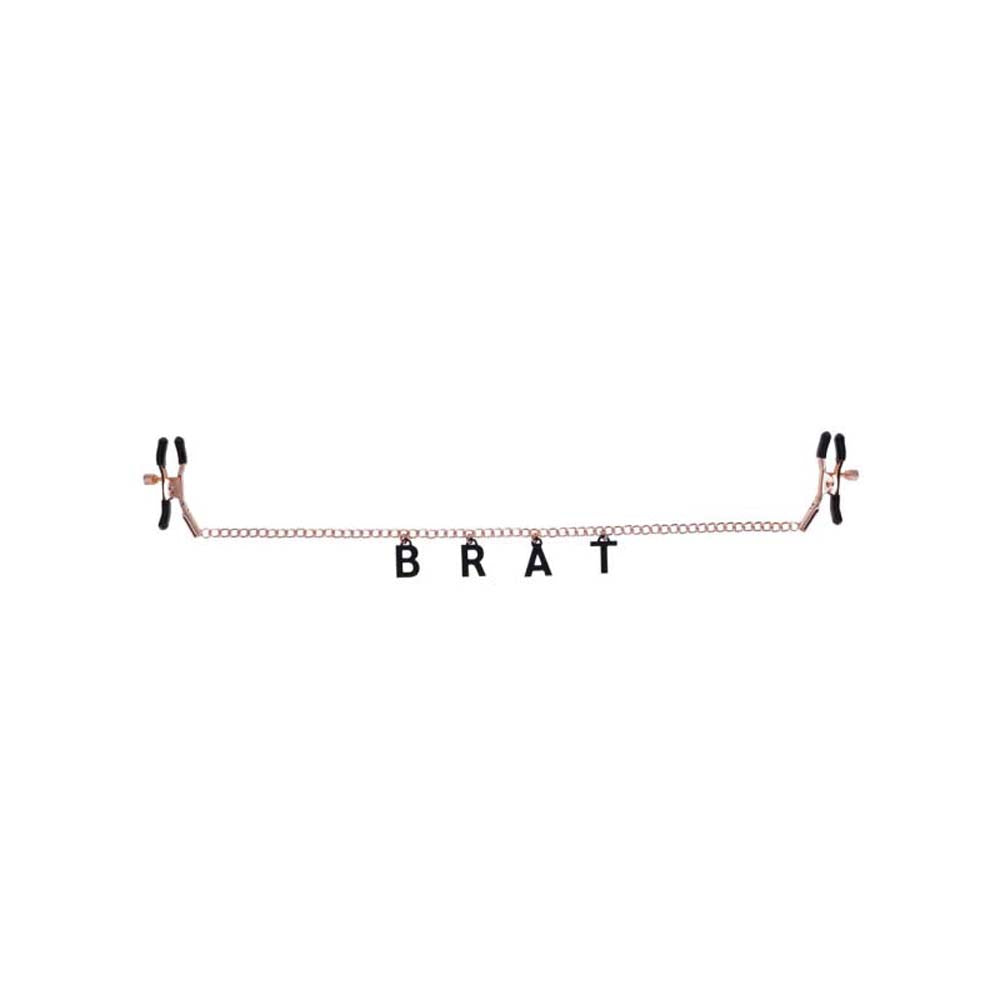 S&M Brat Charmed Nipple Clamps