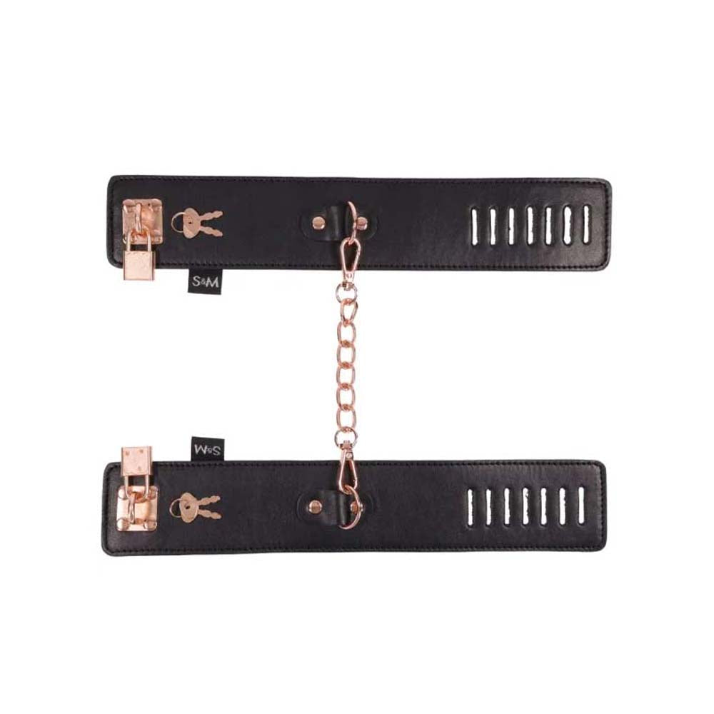 S&M Brat Locking Cuffs