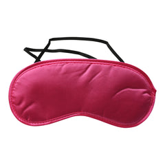 S&M Satin Blindfold Hot Pink