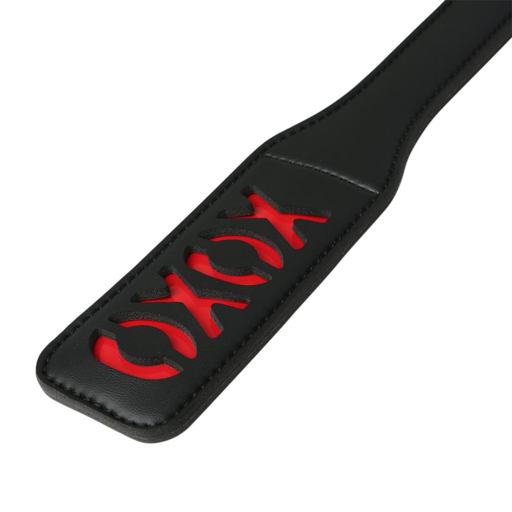 S&M Xoxo Paddle Black