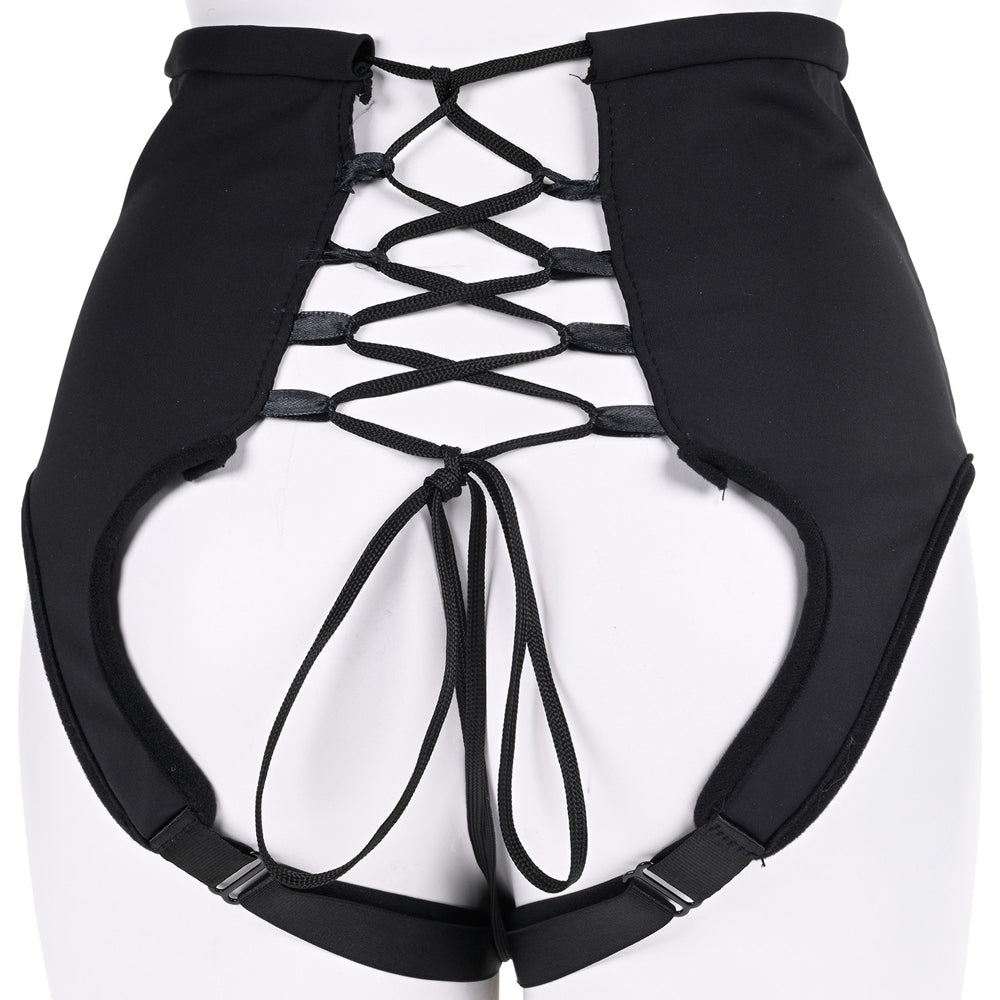 High Waisted Corset Strap On