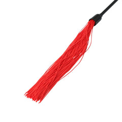14-Inch Red Medium Rubber Whip for Adult Play and BDSM Activities