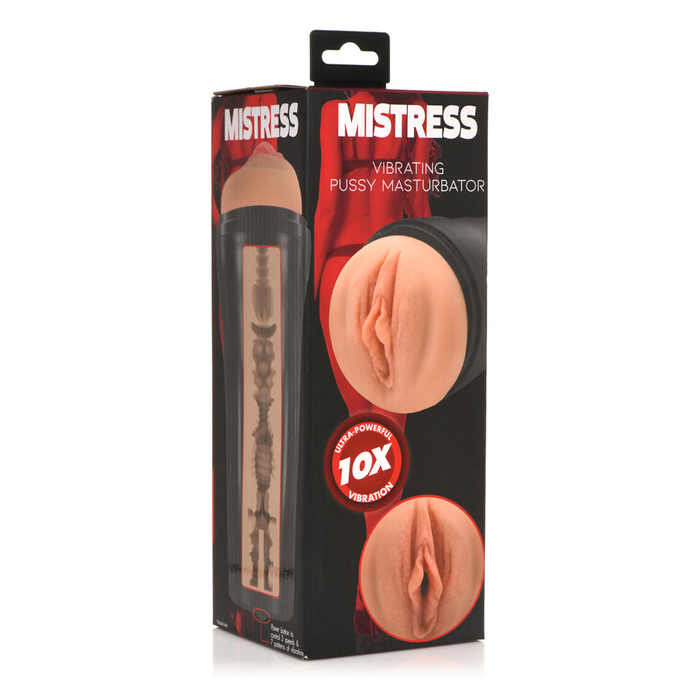 Mistress Vibrating Pussy Masturbator Medium